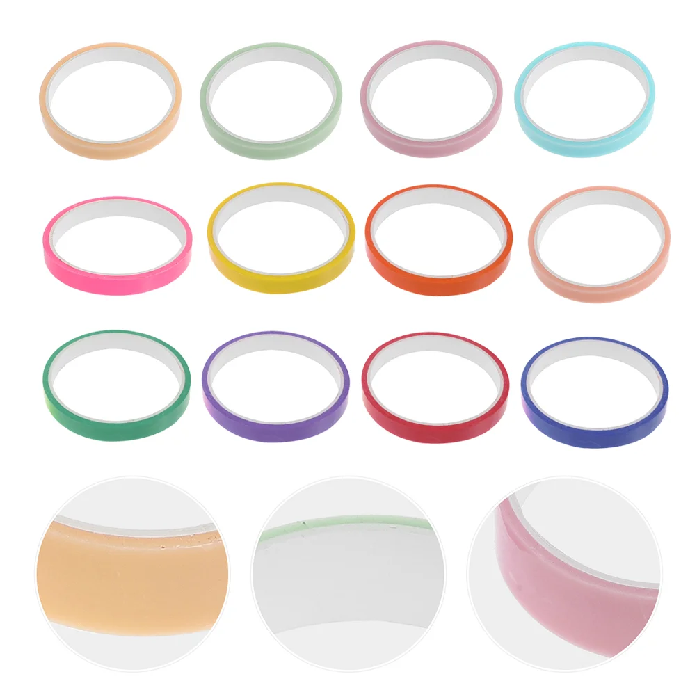 

Tape Sticky Decompression Coloredballs Rolling Tapesdiy Rainbow Color Bulk Duct Colors Sided Decorative Double Masking Diang