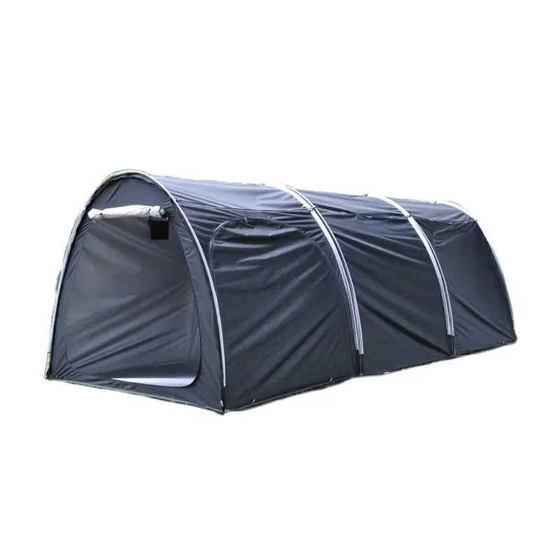 

Upgrade 3cycling Bike Storage Tunnel Outdoor Tent Can Be Spliced Garden Outside Bicycle Shed Oxford Silver Coated Cloth Portable