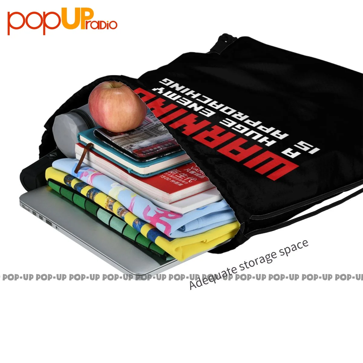 Ikaruga Дариус Donpachi Rtype-огромный враг приближается рюкзак на шнурке спортивная сумка