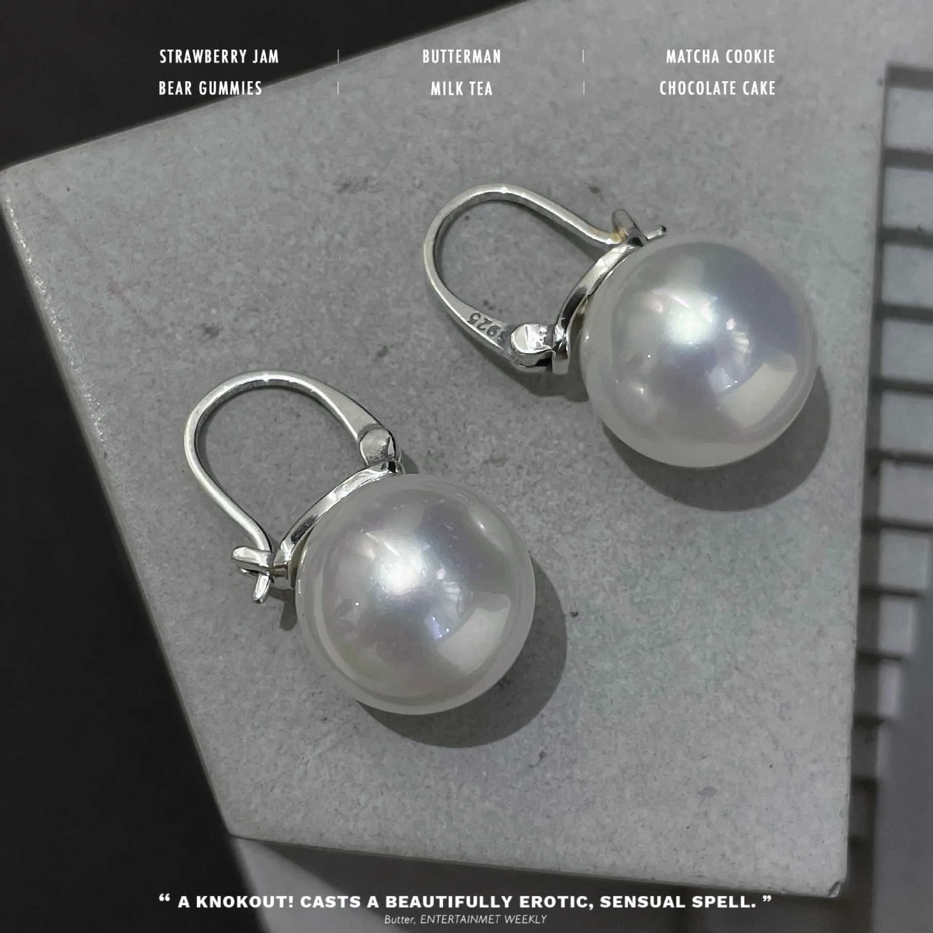 Модные простые серьги с белым жемчугом для женщин роскошные качественные