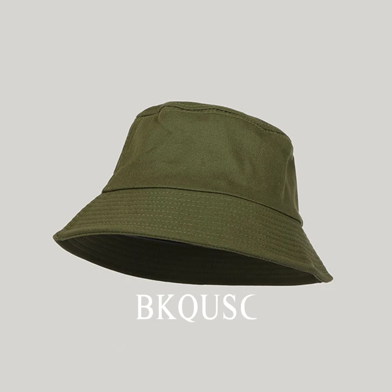 

Unisex Classic Solid Color Fisherman's Hats All Season Women Men Retro Casual Big Brim Fashion Basin Hat Women's Bucket Hat