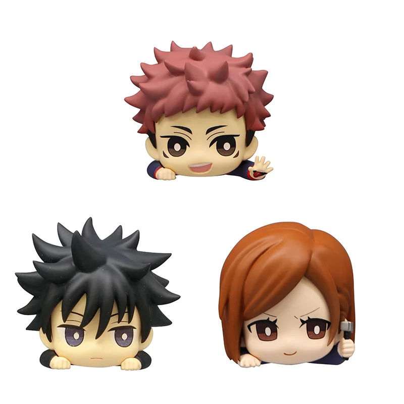 

100% Original FuRyu Jujutsukaisen Hikkake Figure Version Q Yuji Itadori Kugisaki Nobara Fushiguro Megumi Action Figure Toy