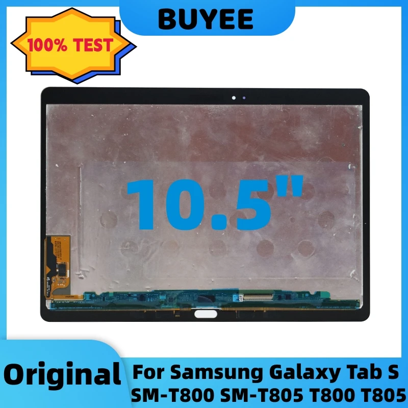 

10.5" Original For Samsung Galaxy Tab S SM-T800 SM-T805 T800 T805 LCD Dispaly Touch Screen Digitizer Glass Panel Assembly