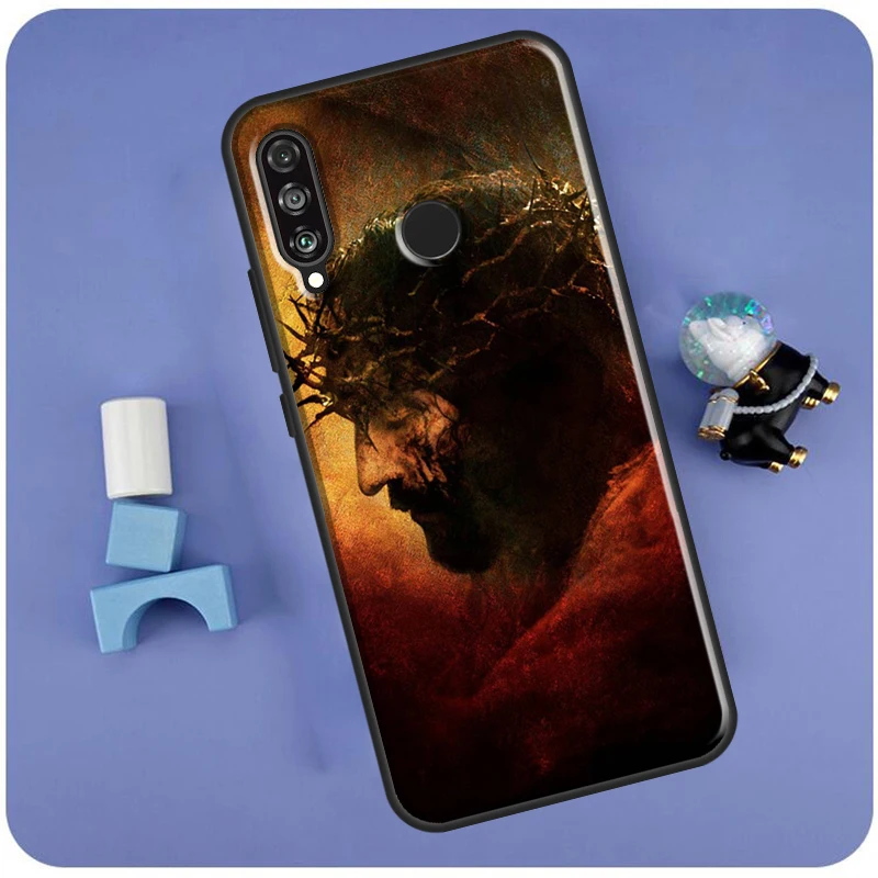 Фото Чехол Jesus For Huawei Nova Y70 Y91 Y90 Y60 Y61 Y72 Y73 3i 7i 8i 11i 12i 9 10 SE P20 P30 P40 Lite №4