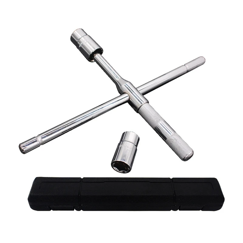 

Wheel Wrench for Cross Wrench for Cross Wheel Brace Socket Remover Car Wheel Repair Tool for Car Tire Replacement 17-23mm