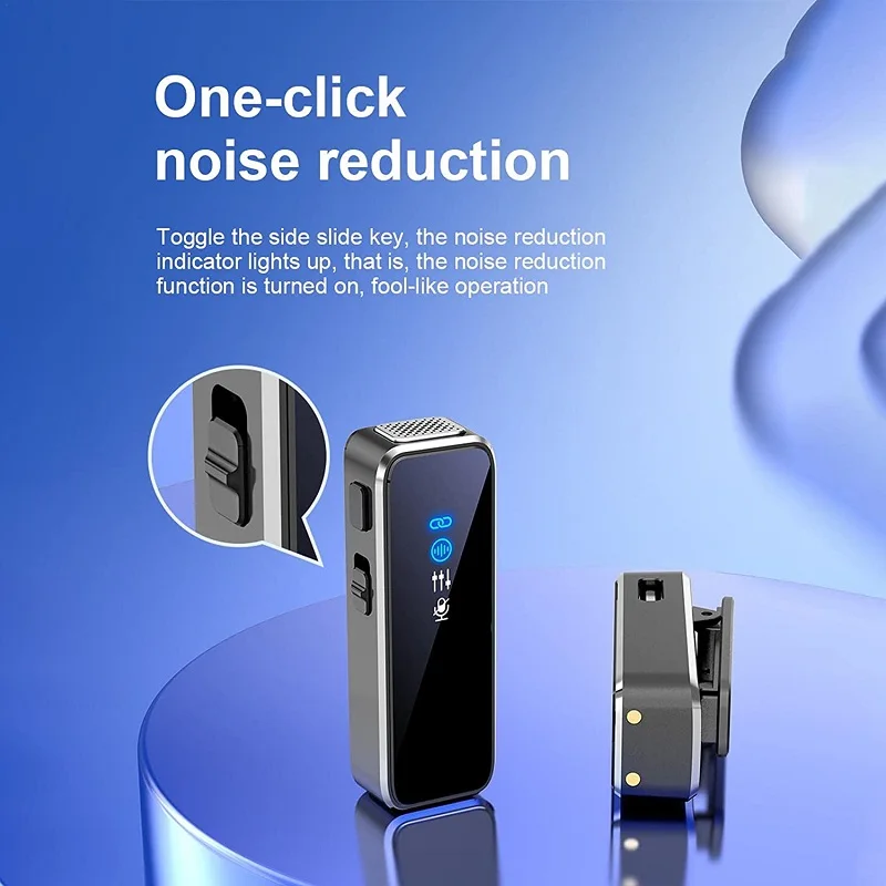 Беспроводной микрофон с отворотом для записи высокочувствительные портативные