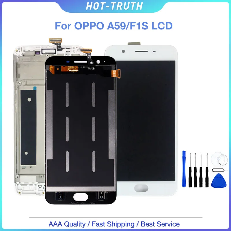 

High Quality 5.5" Display Replacement For OPPO A59 F1S LCD Display Touch Screen Digitizer Assembly For OPPO LCD Screen