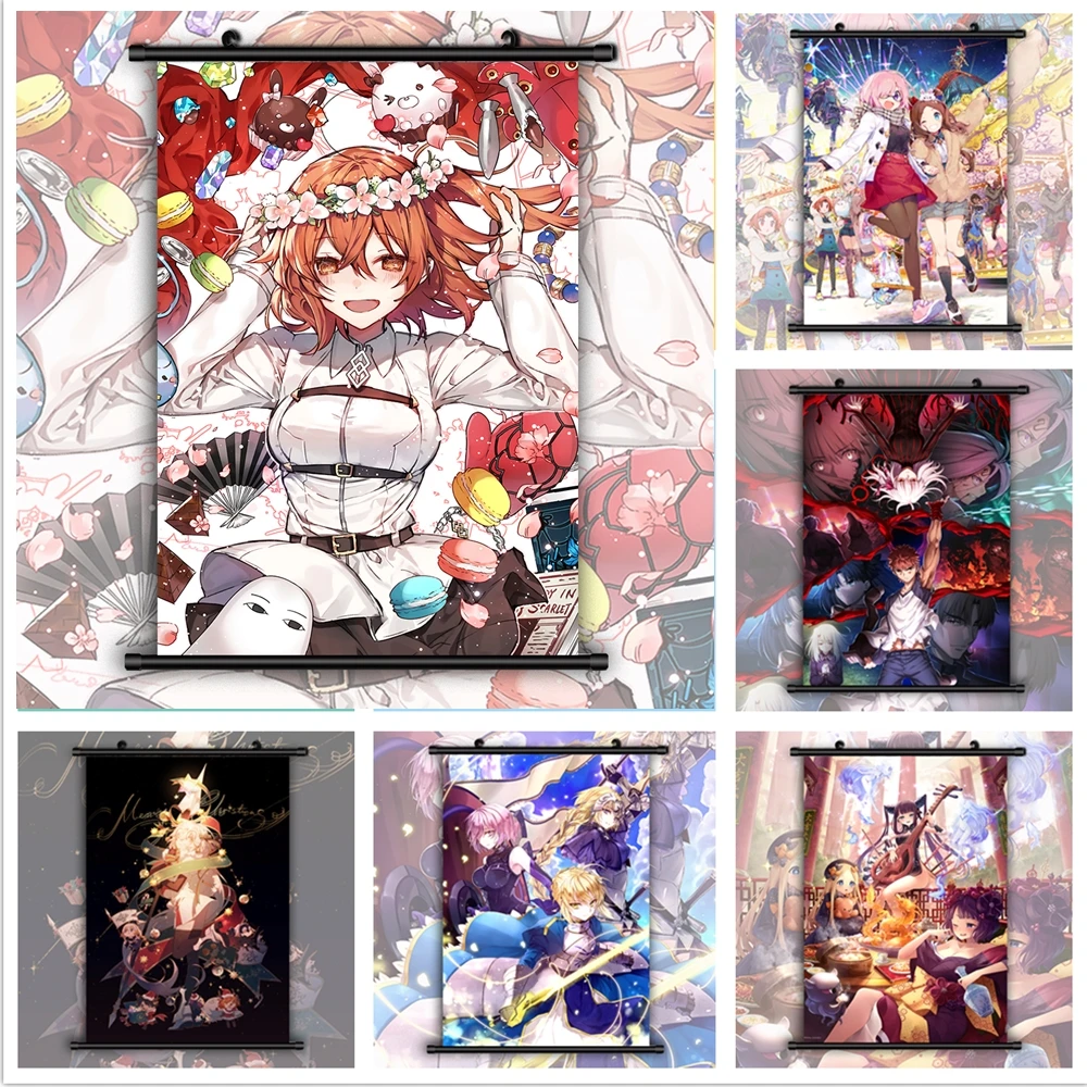 

Японская Классическая анимация судьба большой заказ FGO DIY Цифровая живопись цифровой живописи семейное украшение