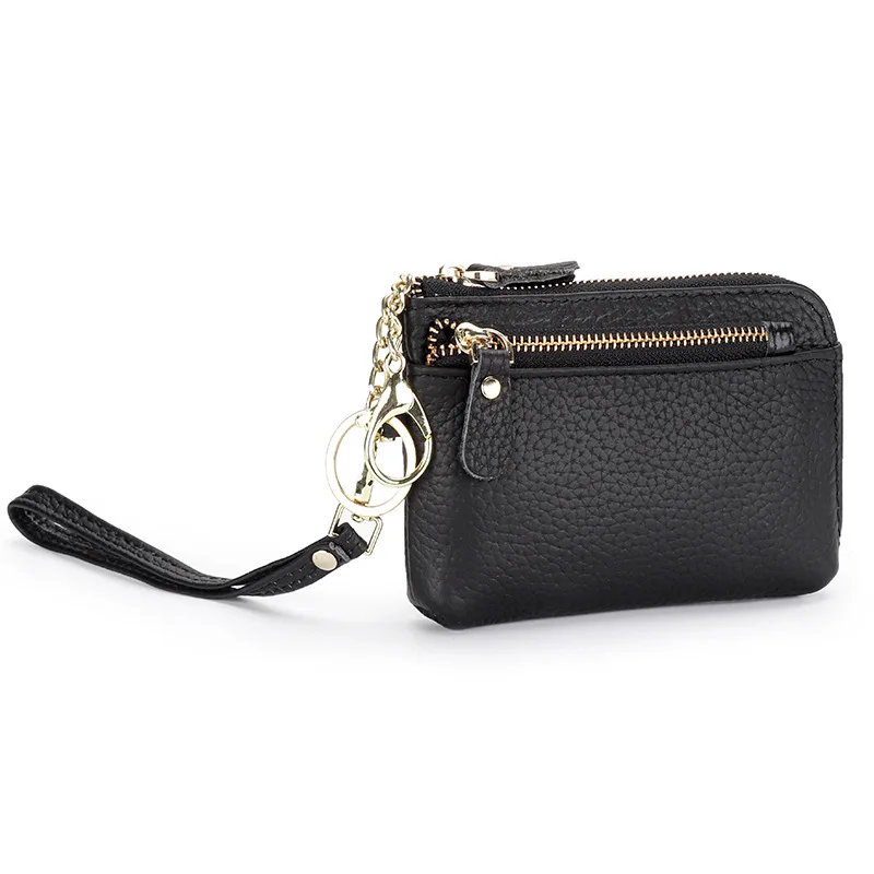 2022 New Wallet Leather Simple Multifunctional Ins Handbag Coin Purse Female Small Handbag Card Bag Gift Mini Explosion