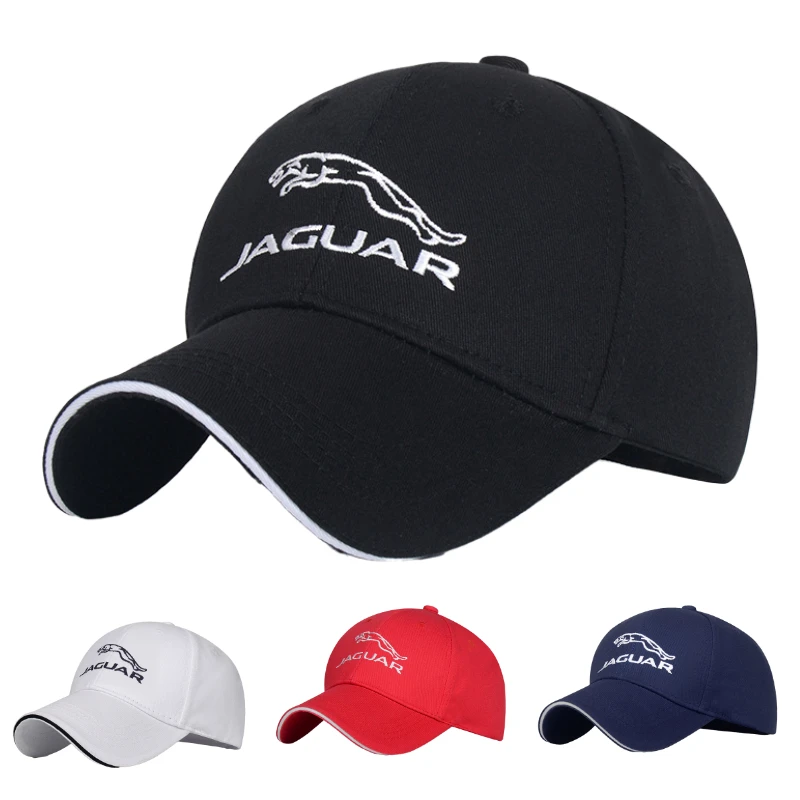 Cotton Fashion Baseball Caps for Jaguar Women Men Outdoor Sports Running Golf Adjustable Embroidered Sun Protection Casaul Gift