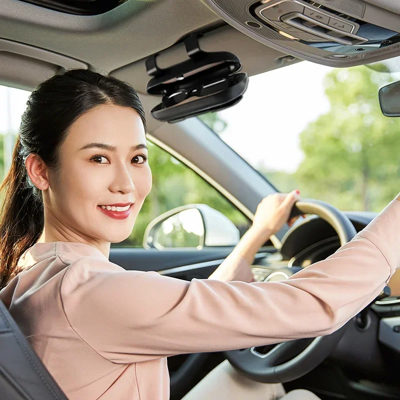 Автомобильный солнцезащитный козырек ящик для хранения очков органайзер