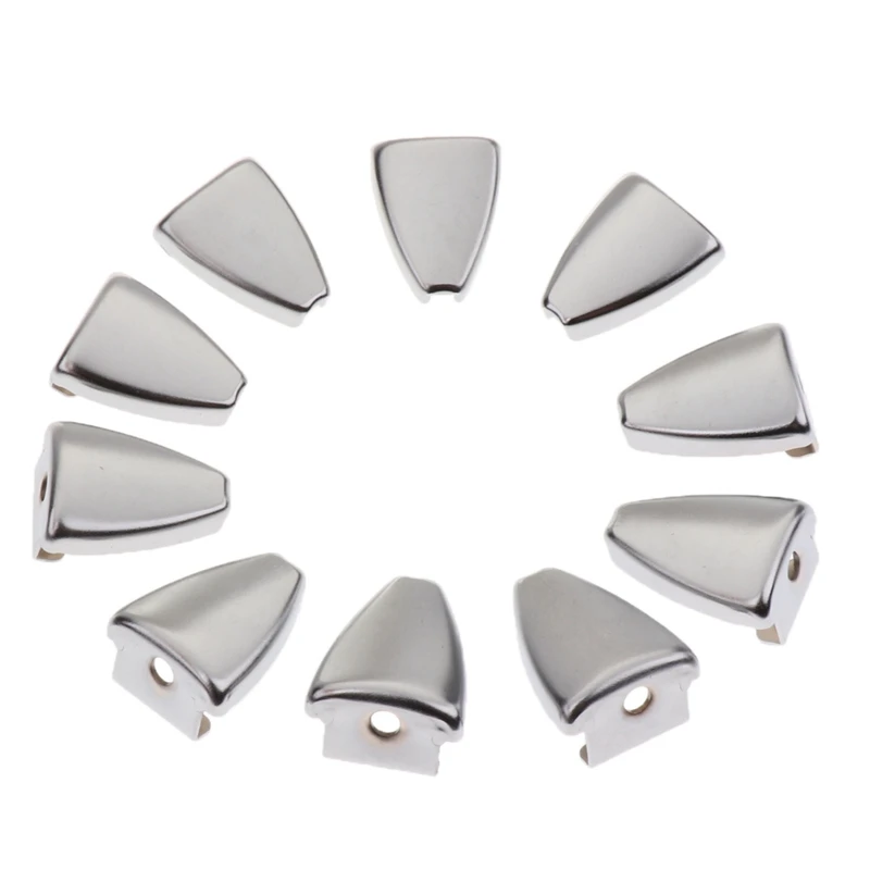 

10 Pieces Metal Triangle Shape Drum Claw Hook For Bass Snare Drum Parts Accessories For Bass Snare Drums