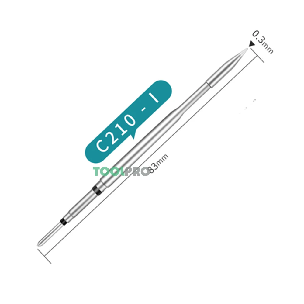 

C210 Tips Soldering Iron Tip Solder Cartridges Heating Core For JBC T210 SUGON T26 Soldering Station