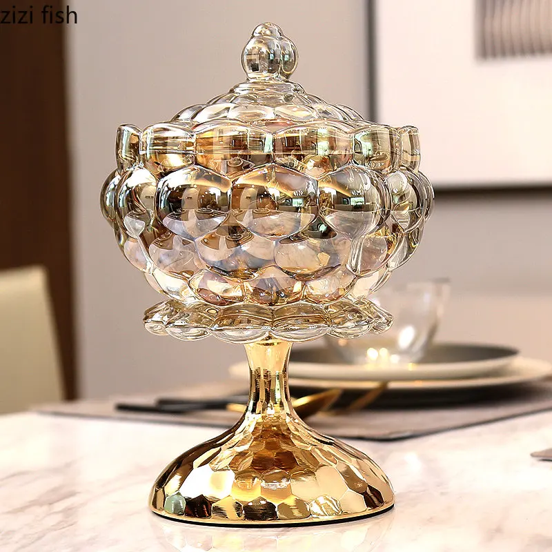 

Snack Containers Food Kitchen Home Tea Jars Cans Glass Lid With Kitchen Candy Items Coffee Metal Storage Simple Storage Jar Base