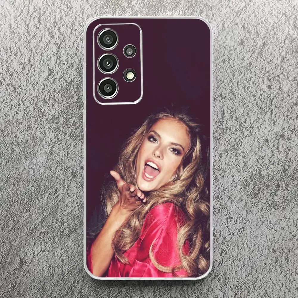Чехол для телефона Supermode AA A-Alessandra Ambrosio, мягкий прозрачный чехол из ТПУ для Samsung S25, S24, S21, S22, S23, S30, Ultra, S20, Plus (art.: 3920dc7b04869) - 3920dc7b04869