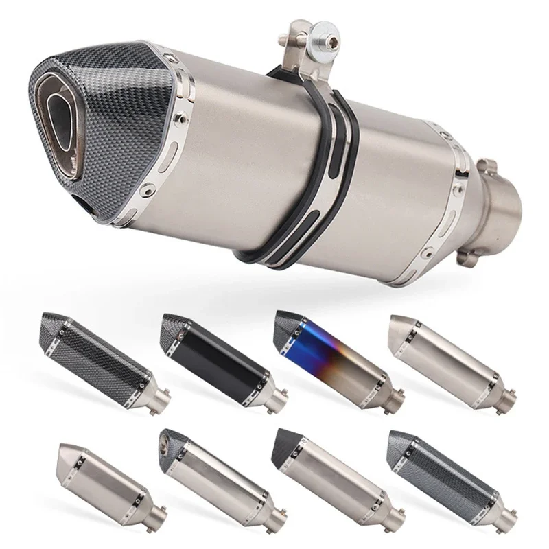 Motocross Muffler For Motorcycle Exhaust DB Killer SYM SB300 orbit 2 cruisym 300 gps sym jet 14 50cc symphony 125 xs mio