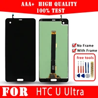 lcd for htc u ultra display premium quality touch screen replacement parts htc ocean note mobile phones repair free tools