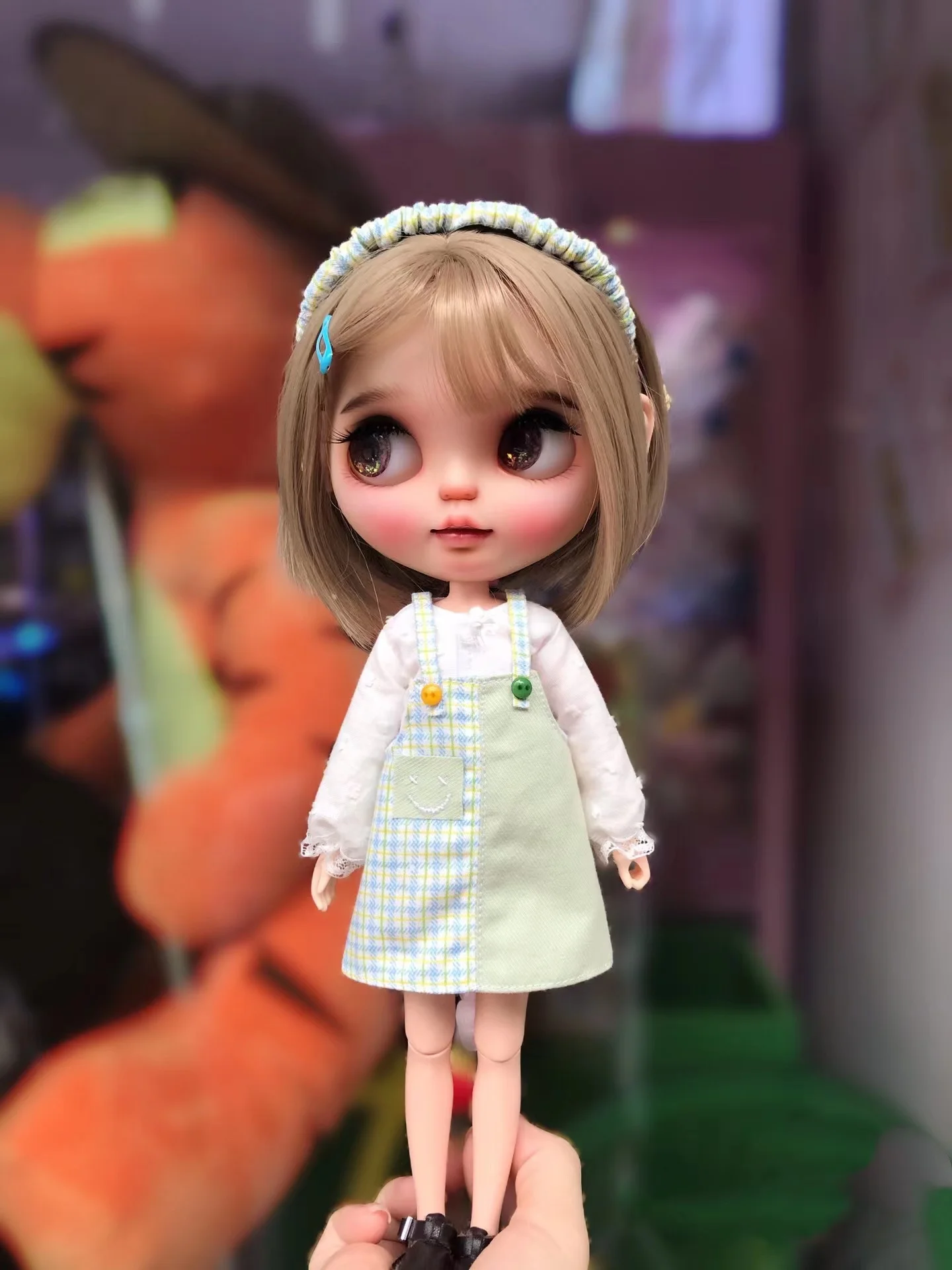 

New in Blythe clothes 、1/6 30cm Cute slip dress skirt bjd toys(Fit Pullip,Ob24,Azone,Licca,ICY, JerryB, 1/6 Doll Accessories）