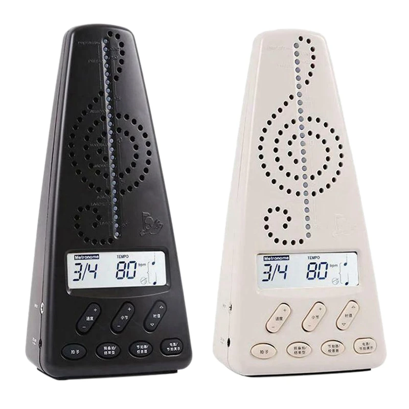 

Cherub 2 Set WMT-220 LCD Electronic Metronome Tuner Guitar Piano Drum Musical Instrument General Rhythm Metronome,B & D