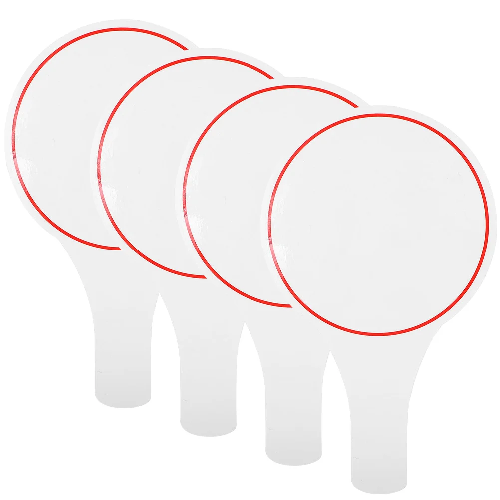 

Paddles Board Erase Dry Scoreboard White Answer Paddle Handheld Boards Auction Thumbs Erasable Props Student Classroom Voting