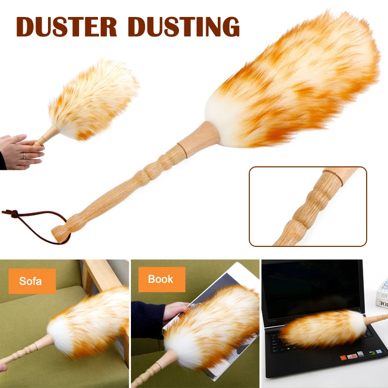 

50cm Electrostatic Dust Removal Wool Duster Household Car Cleaning Dust Sweeping Household Cleaning Duster