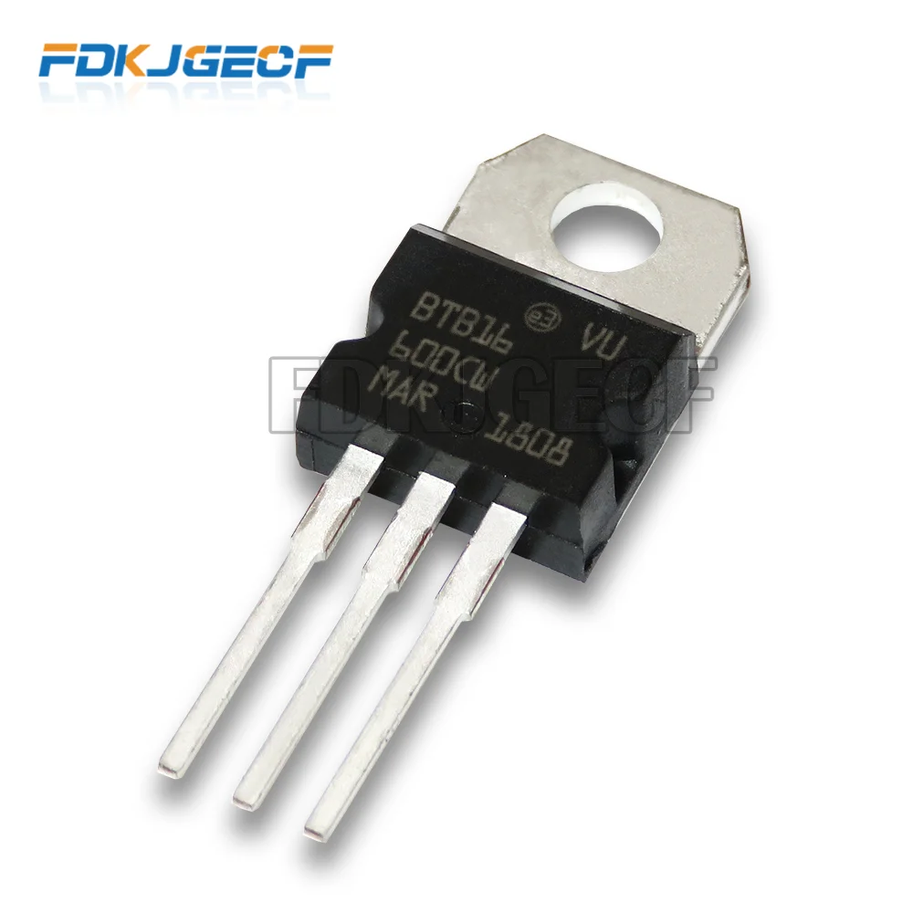 

10 шт Φ TO-220 Φ TO220 BTB16 600V 16A BTB16-600CW