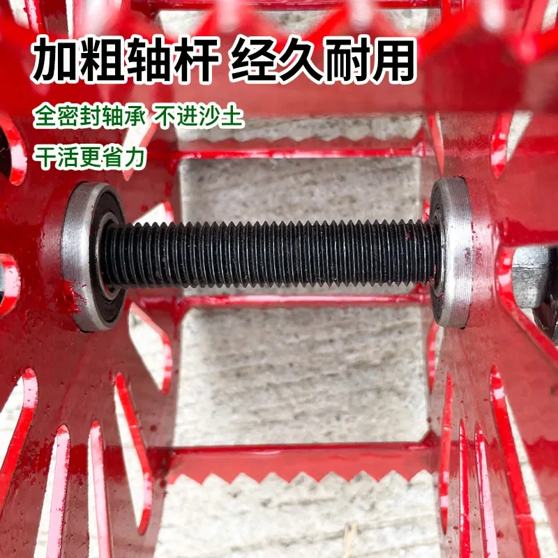 Новый артефакт для газонокосилки колесный травяной толкатель Марганцевый