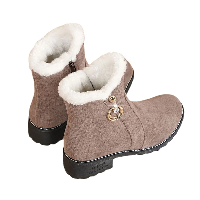 

2022 New Winter Short Plush Women's Leisure Shoes Boots Lao003