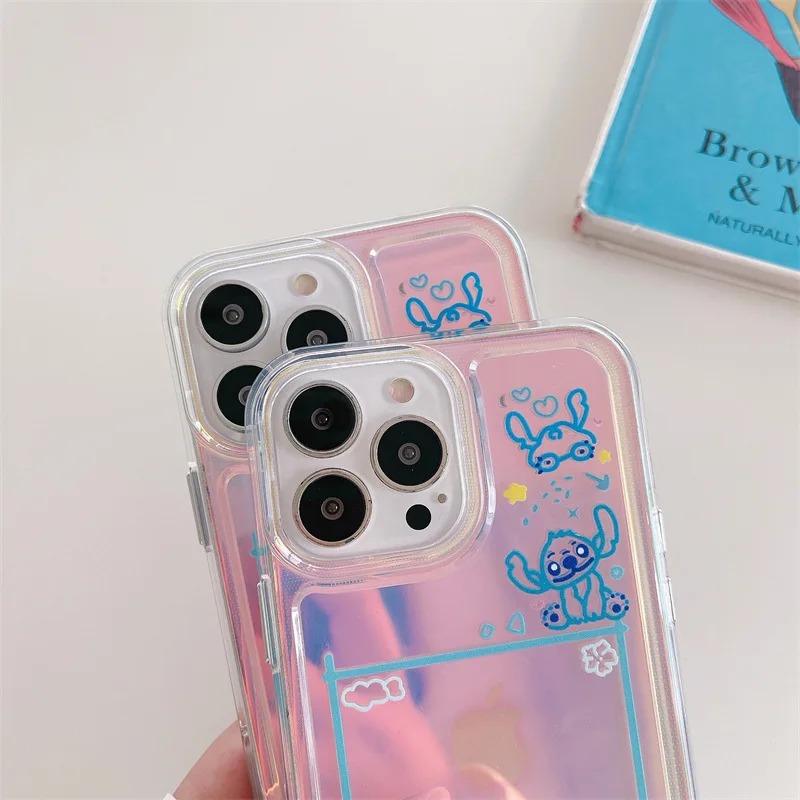 Чехол для телефона Apple прозрачный градиентный с защитой от падения |