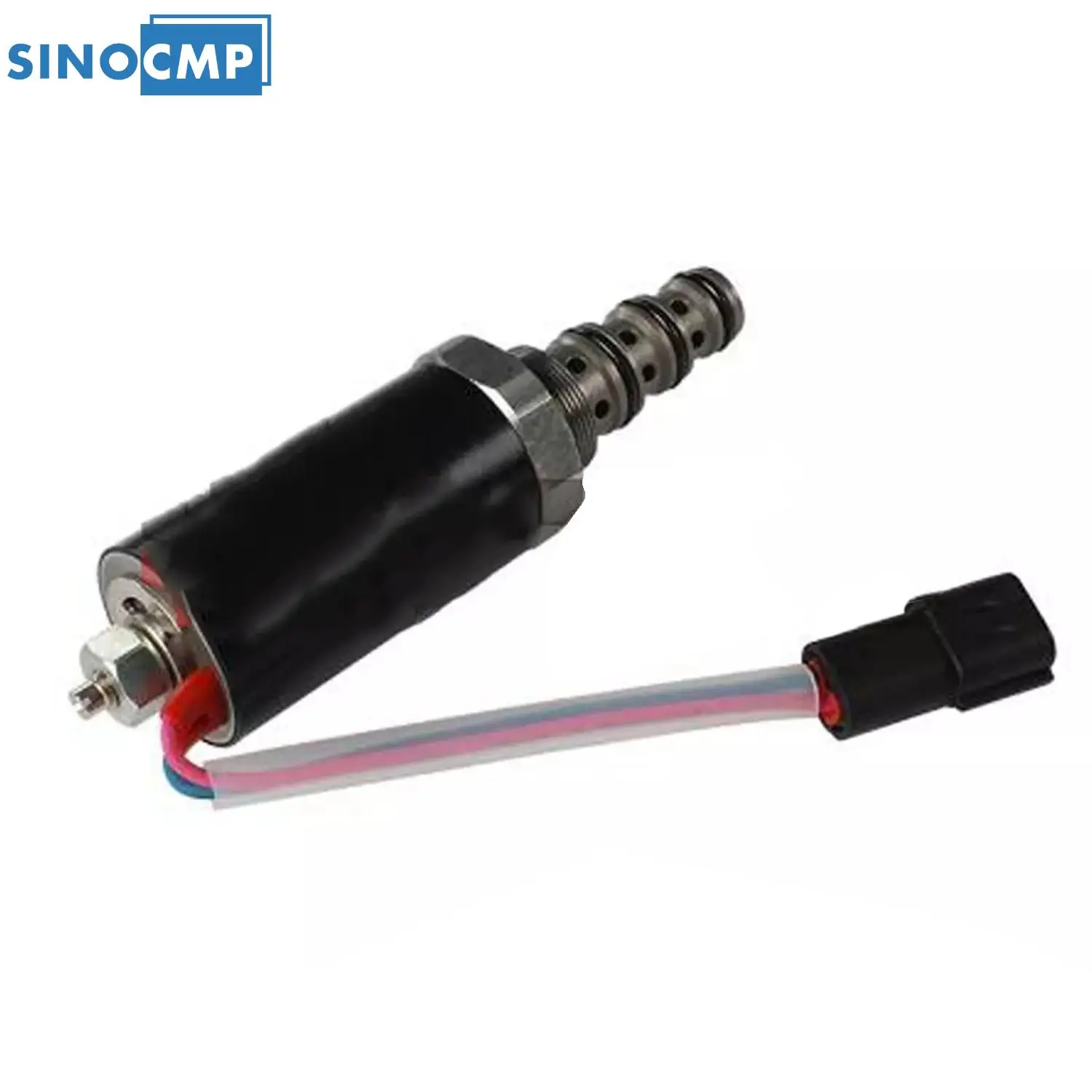 KWE5K-20/G24D07-T SINOCMP 1 шт. электромагнитный клапан для Kobelco SK200-6 SK200-5 SK200-2 Kato HD820-1 HD820-2 HD820-3