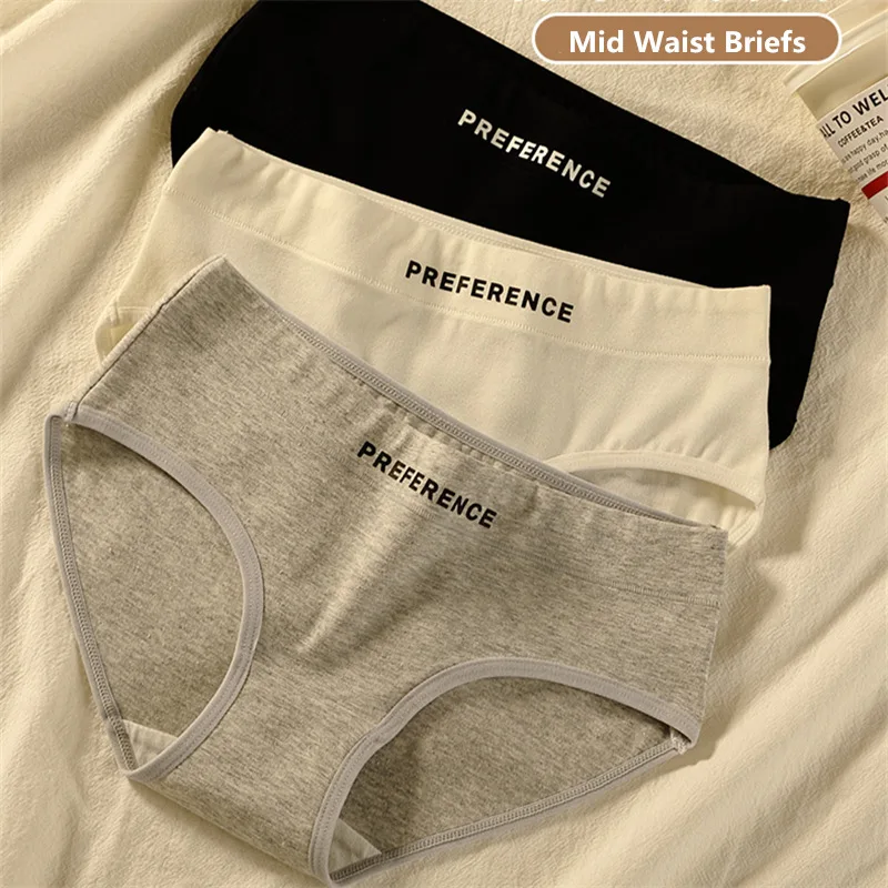 

Cotton Female Briefs Underwear Seamless Women Panties Sexy Lingerie Underpants Hipster Girls Intimate Mid Waist Fashion Sporty