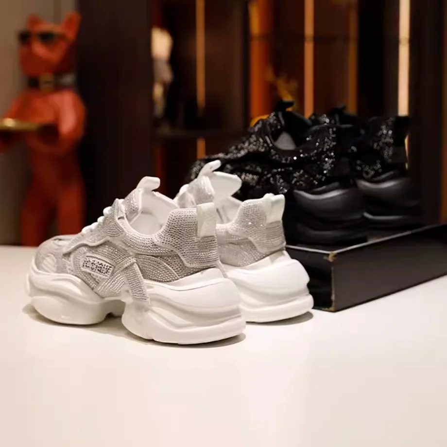 Женские Дизайнерские кроссовки белые для тренировок