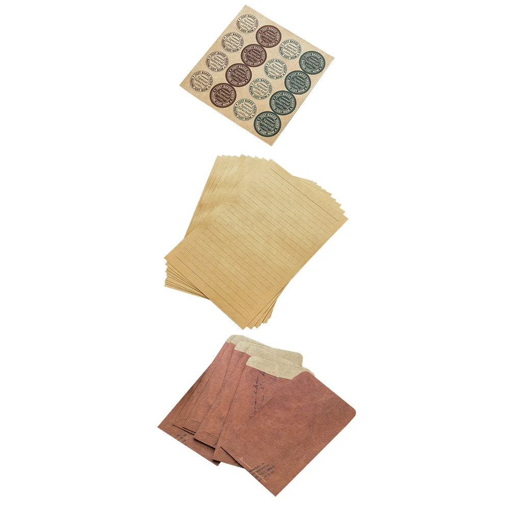 

1 Set Envelope Student Message Paper Rustic Letters Paper Kraft Paper Envelope Vintage Envelopes Letter Envelope Sticker