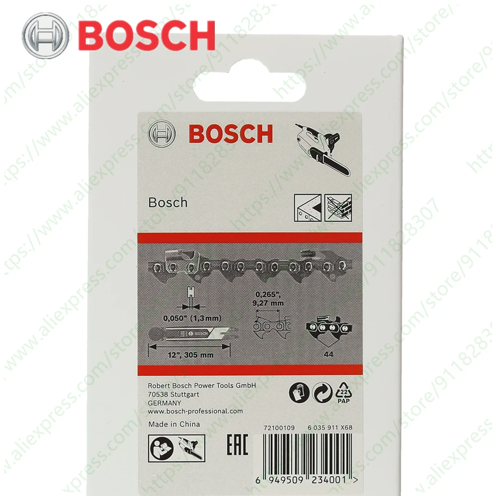 

Наконечник цепи пилы TC для BOSCH GAC250 GAC 250
