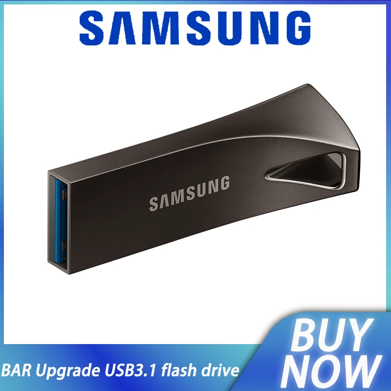 

SAMSUNG original Bar Plus E4 Multifunctional Flash Drive USB3.1 U Disk 64gb 128gb 256gb 400MB/S metal Memory USB Stick pendrive