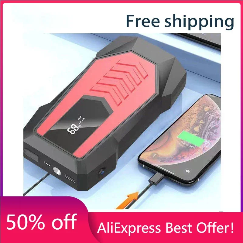 

3200A Jump Starter Power Bank Portable Charger Starting Device For 8.0L/6.0L Emergency Car Battery Jump Starter Free shipping