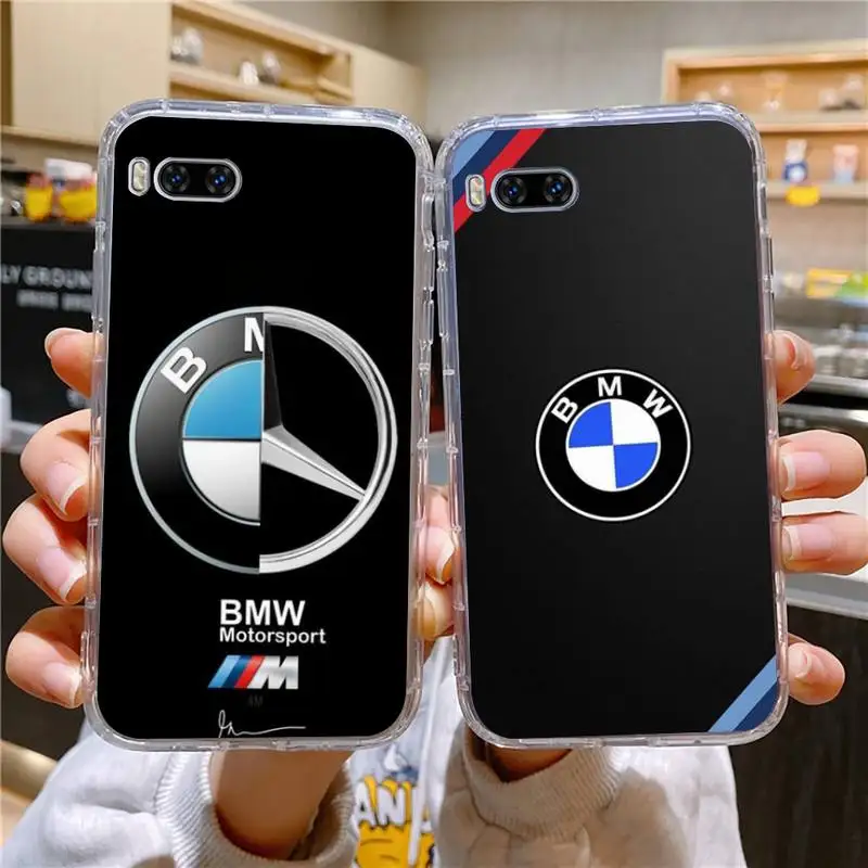 

BMW Car Phone Case For Huawei Mate P10 P20 P30 P40 P50 Smart Z Honor 50 60 70 Pro Lite Transparent Case
