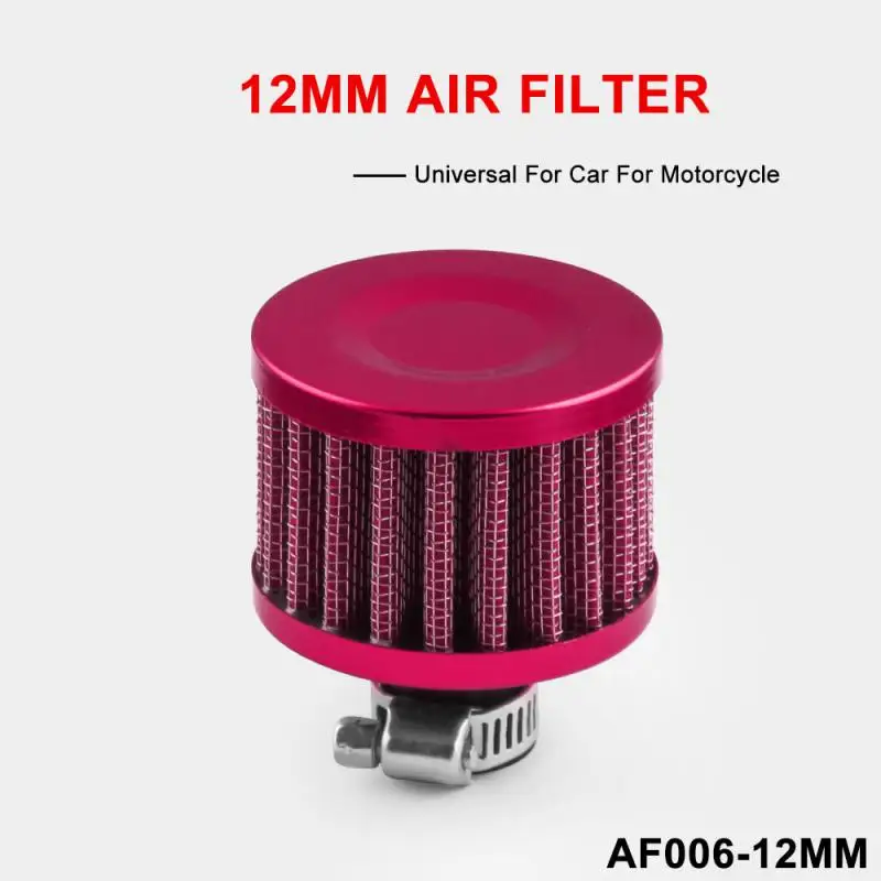

Car Air Filters 12mm Universal Durable Portable Car Accessories Car Modification Air Filter Rocker Box Filter Crank Case Filter