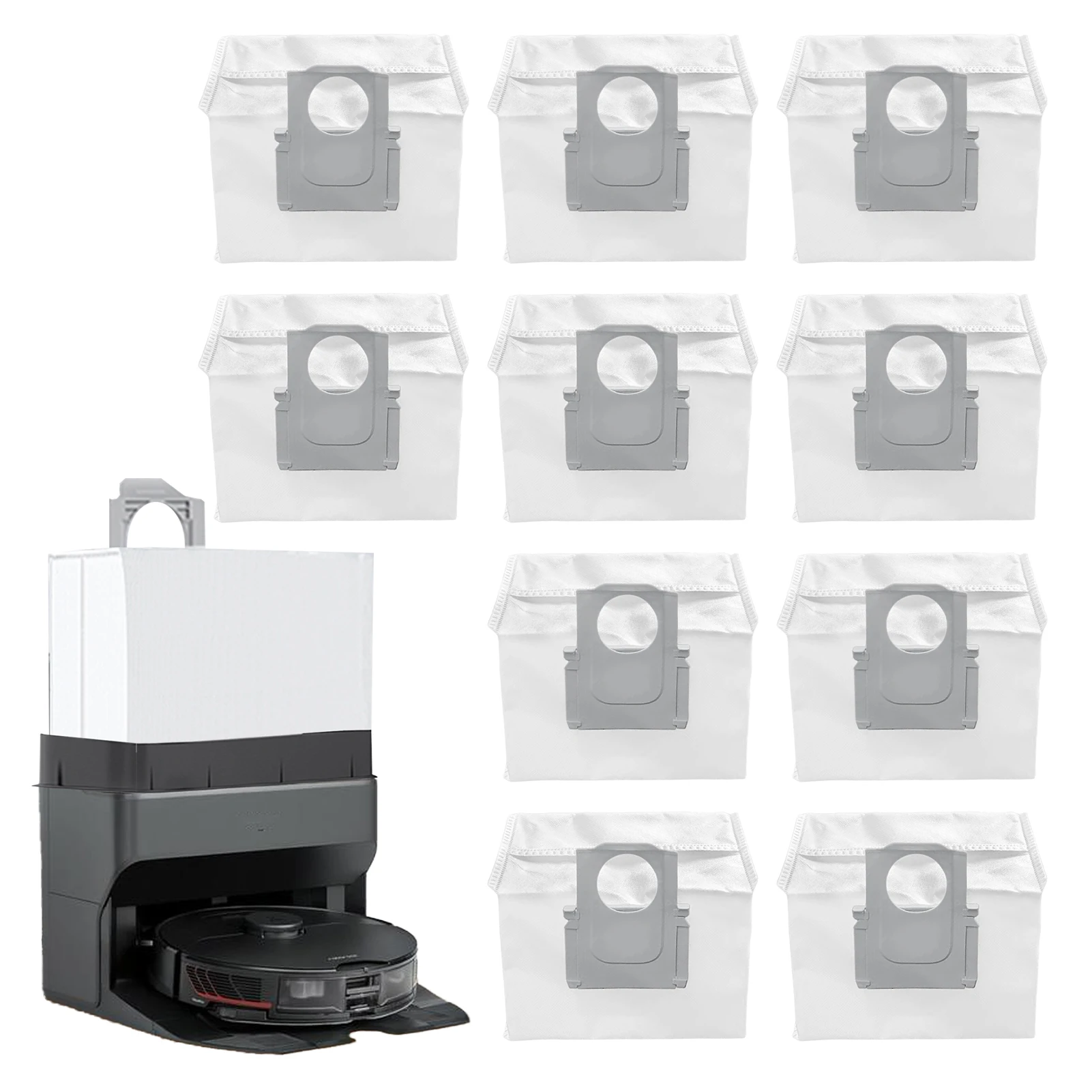 

Пылесборники для робота-пылесоса S7 Maxv, оригинальные нетканые мешки для сбора пыли, комплекты аксессуаров, запасные части для робота-пылесос...