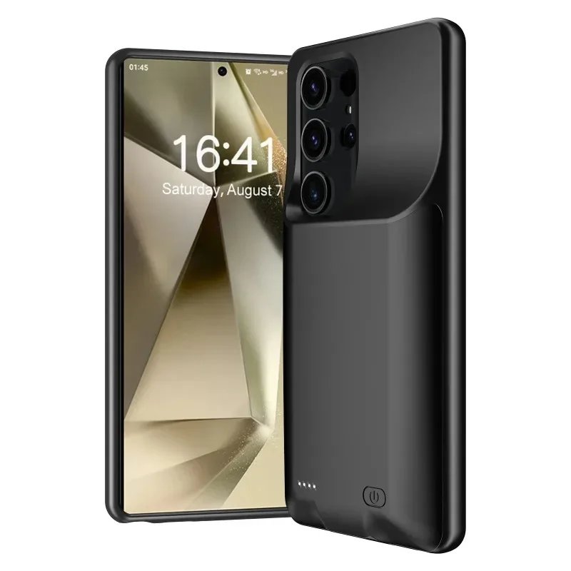 Фото 6000 мАч для Samsung Galaxy S25 Ultra 5G/S25 +/S25, портативный расширенный аккумулятор, зарядная крышка, зарядное устройство для аккумулятора PowerBank №3
