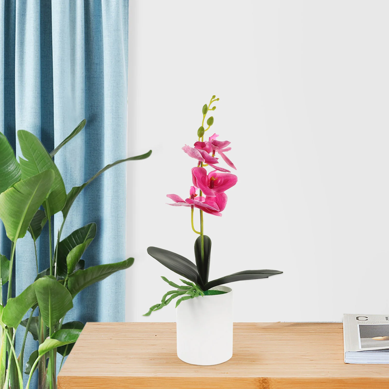 Имитация горшечных растений искусственная орхидея бонсай реалистичный