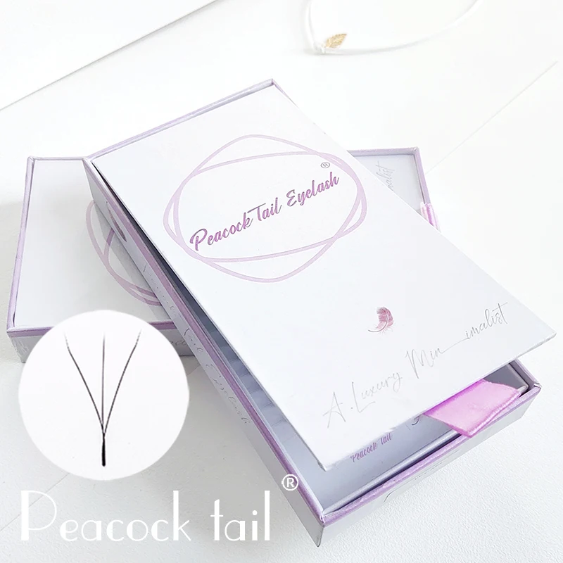 

3D W Shape Eyelashes Extensions 3 Tip easy pick up lashes silk lashes extension