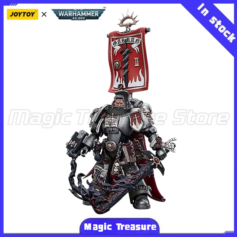 Фото 【MT】JOYTOY 1/18 Фигурка Warhammer 40K Grey Knights Castellan Crowe Модель Коллекция игрушек №1