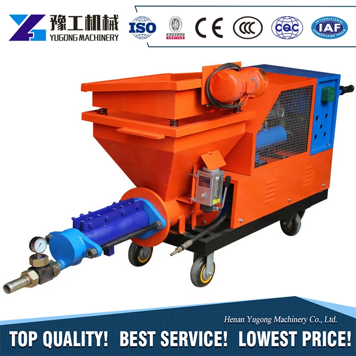 Роторные статорные насосы YG для штукатурных машин Огнеизоляционные распылители