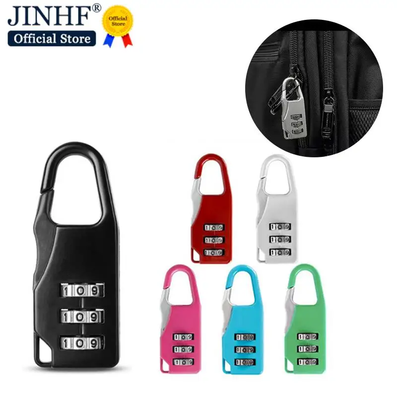 

Mini Dial Digits Code Number Password Combination Padlock Safety Travel Security Lock for Luggage Lock Padlock Gym