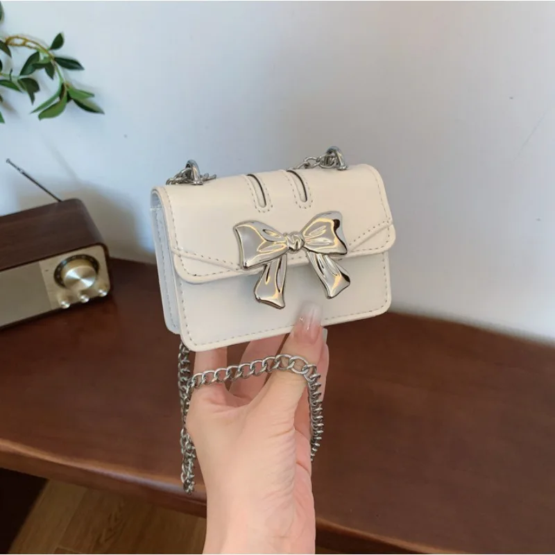 2024 новая женская нишевая сумка с бантом осенняя трендовая милая крутая