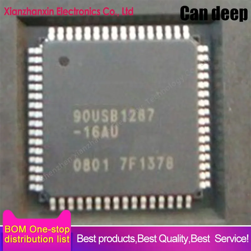 

1pcs/lot AT90USB1287-16AU QFP64 90USB1287-16AU New original micro controller
