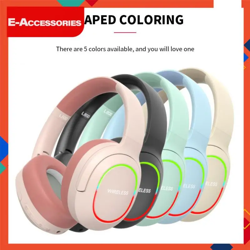 

Over-ear Game Headphones Subwoofer Hifi Sound Music Earphone Foldable Wireless Headphones Wireless Headset Low Delay