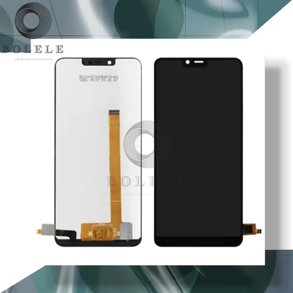 ЖК-дисплей с сенсорным экраном и дигитайзером в сборе для Wiko View 2 Plus W-P220 передняя