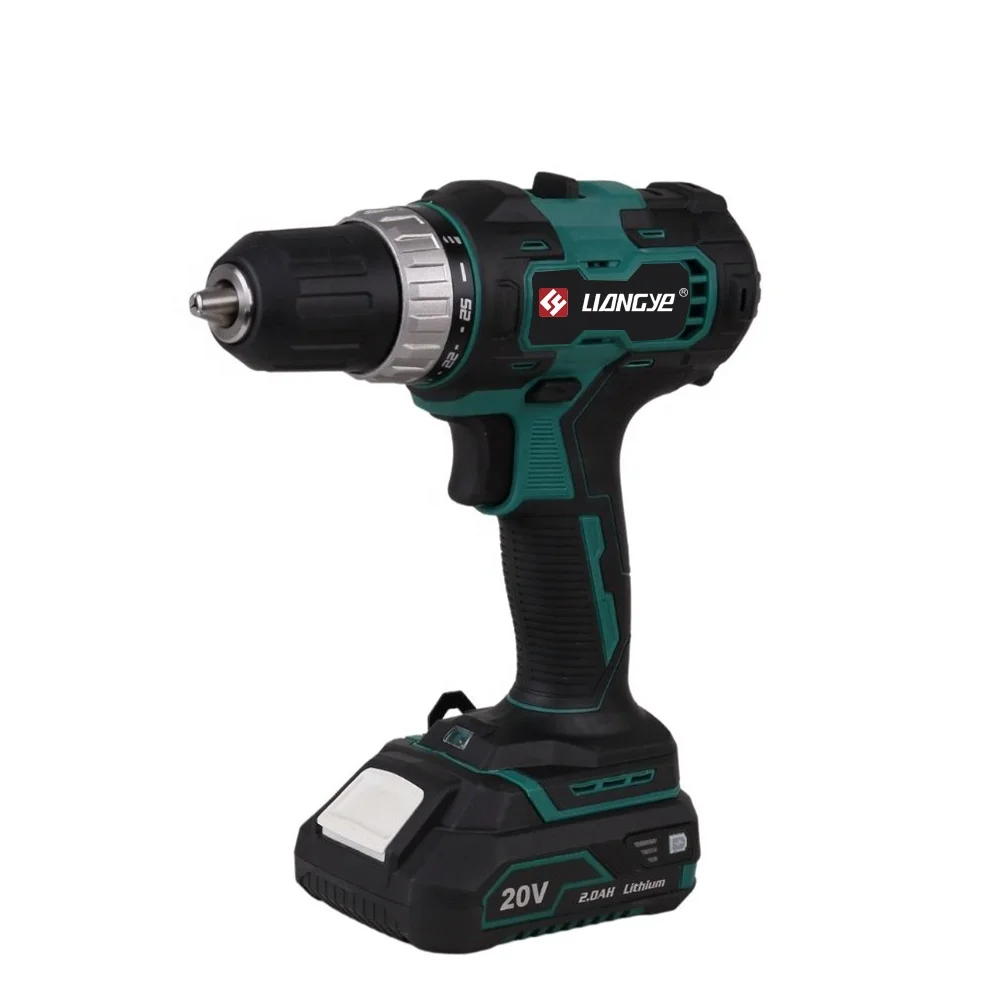 

2-13mm Metal Chuck with Auto Lock Cordless Drill Power Tool Combo Kit Sets